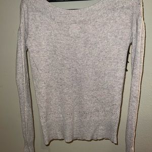 Small American eagles off the shoulder sweater